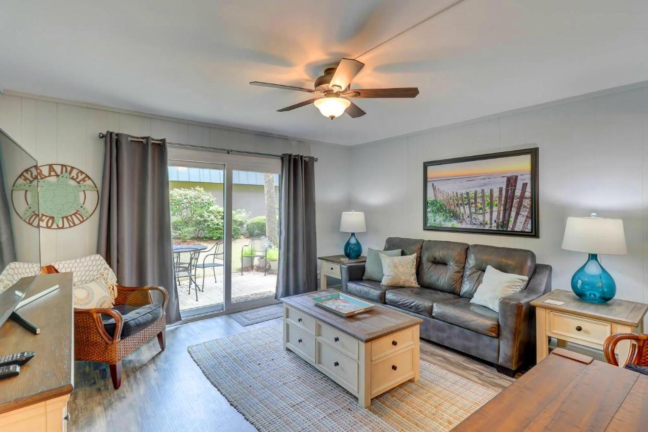Ocean Villas Deluxe - Oceanfront Villa - Steps To Beach - Great Location - Heated Pool April Hilton Head Island Exterior photo